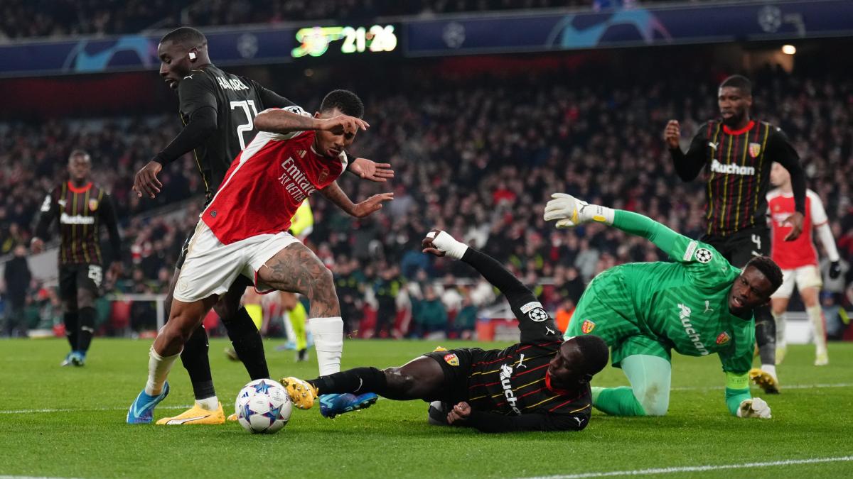 Arsenal - Lens : les notes du match