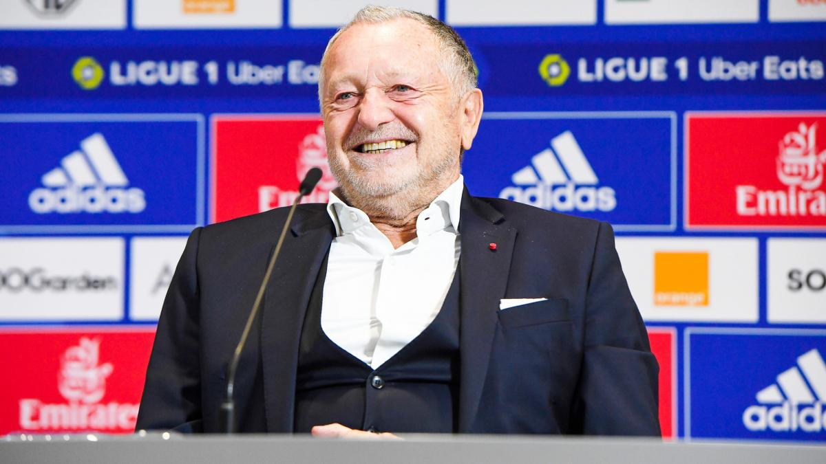 OL JEAN-MICHEL AULAS PRESIDENT CONFERENCE DE PRESSE