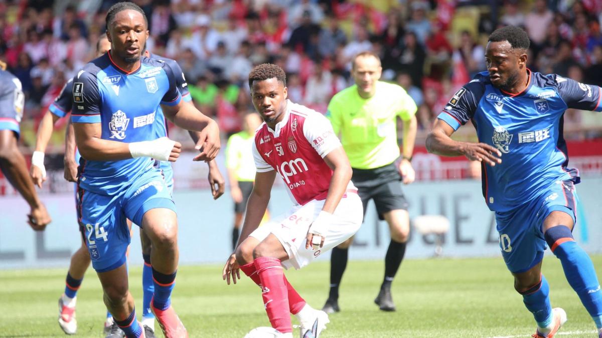 Ligue 1: sacudido en la primera mitad, el AS Mónaco evita el ahogamiento y limita los daños contra el AJ Auxerre