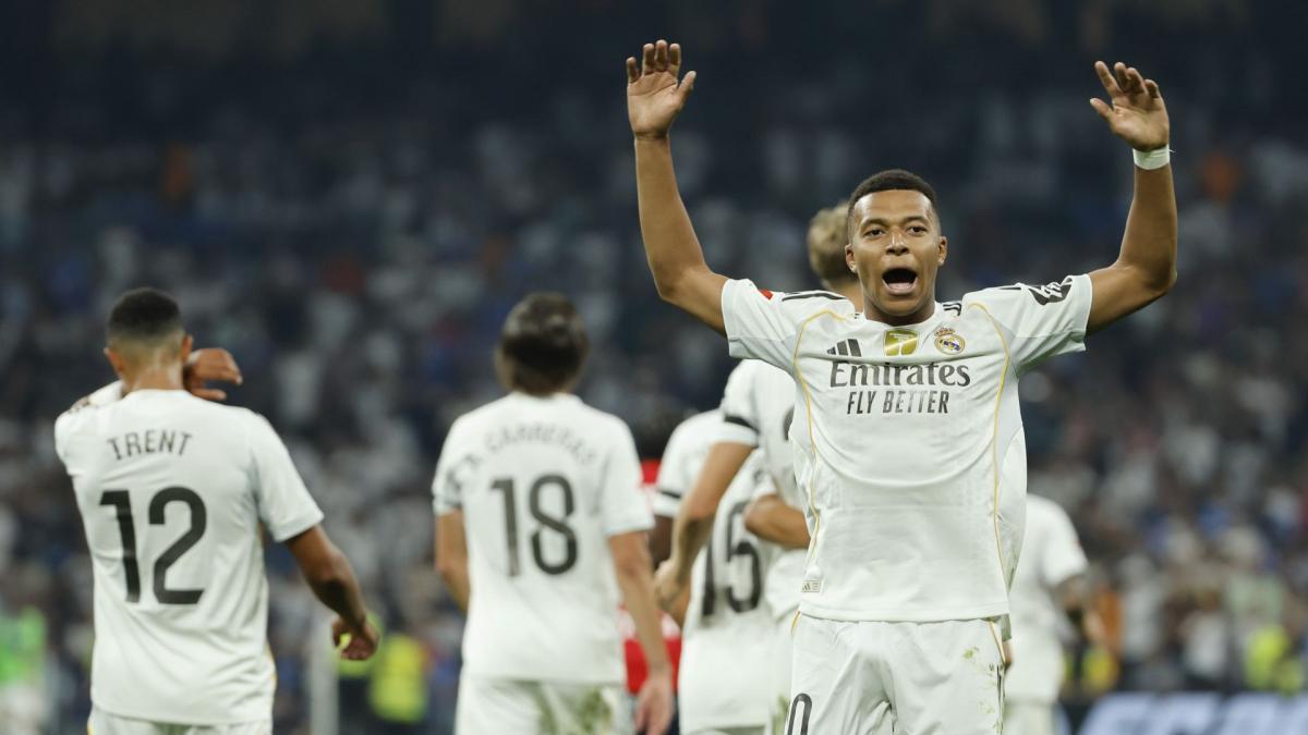 Real Madrid : le magnifique but de Kylian Mbappé contre l’Espanyol 