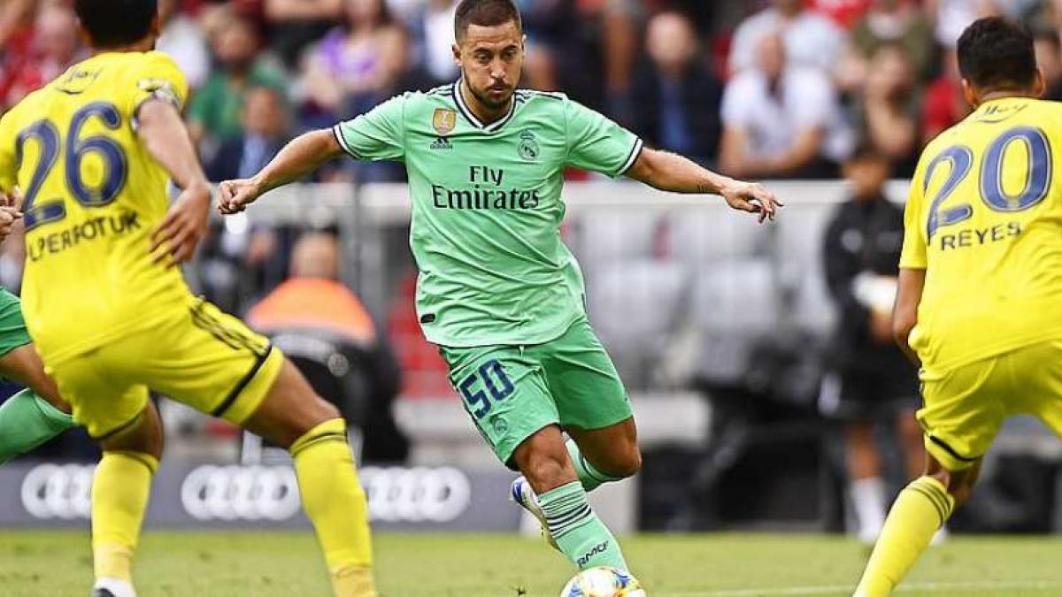 Real Madrid Eden Hazard Pose Deja Question