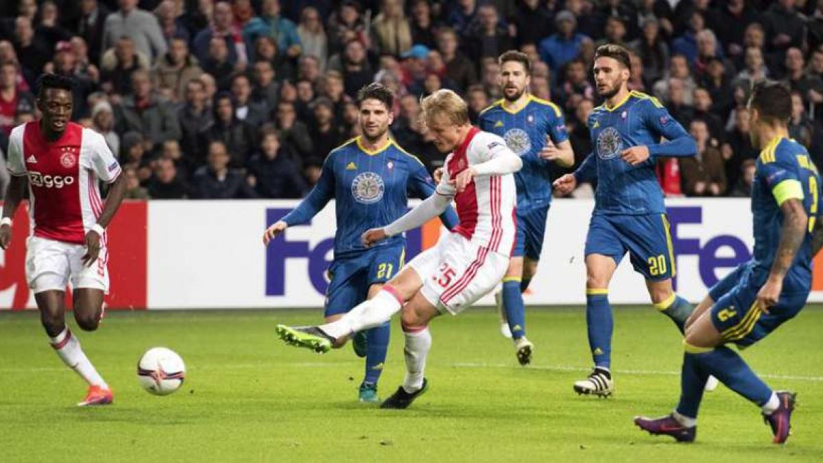 Kasper Dolberg, la nouvelle sensation pressée de l'Ajax ...