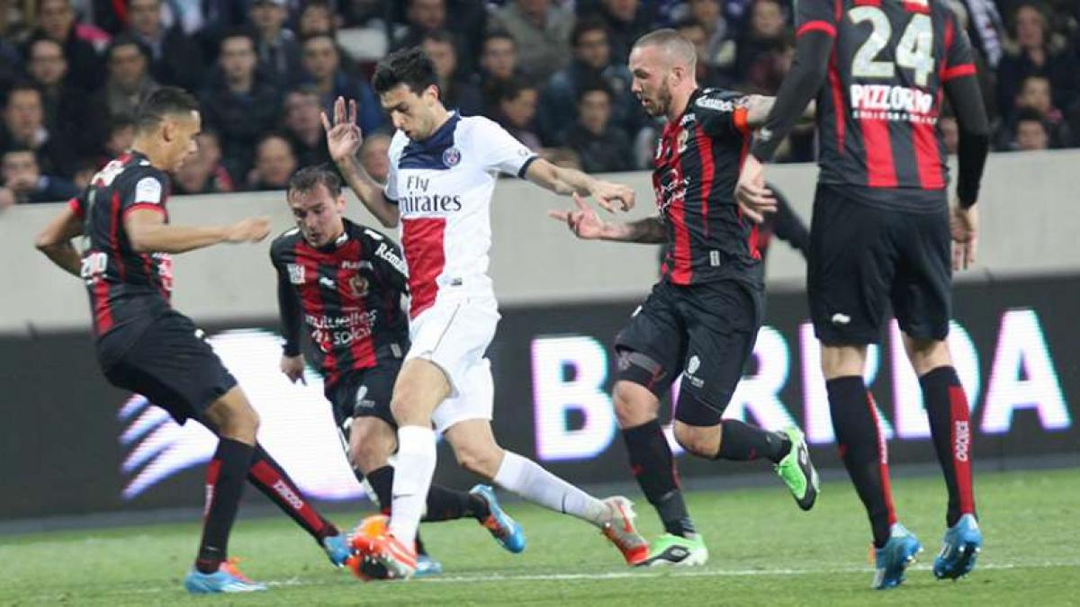 Nice  PSG  les notes du match