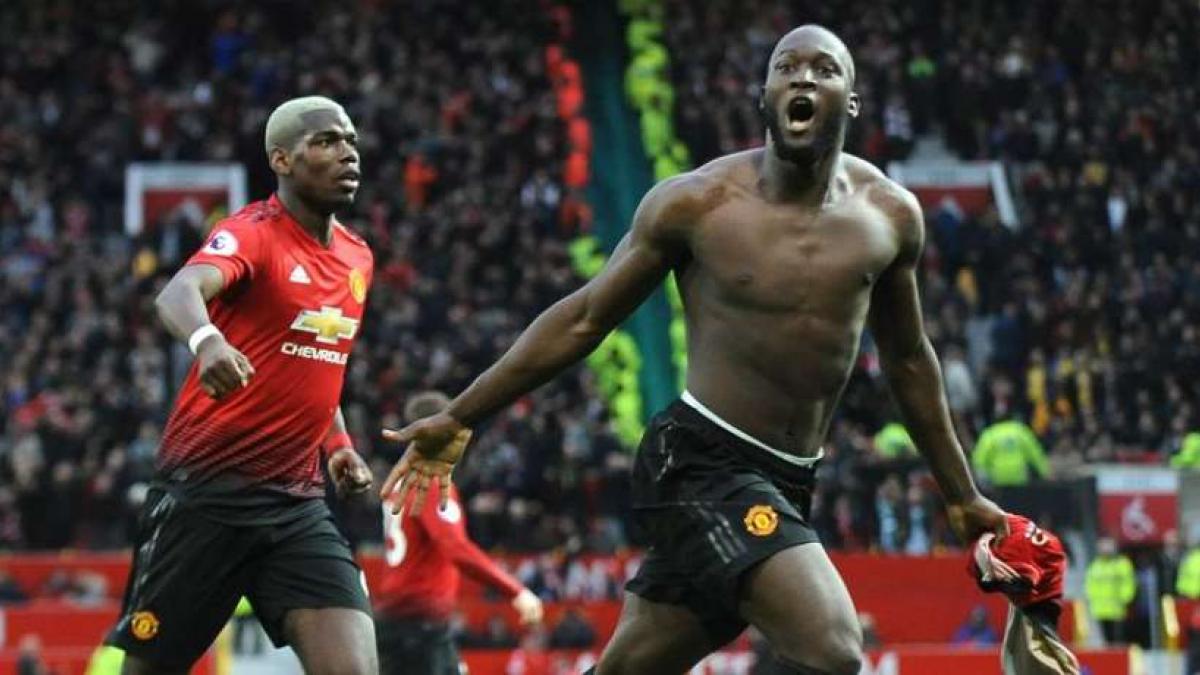 Lukaku a inscrit un doublé en faveur de MU