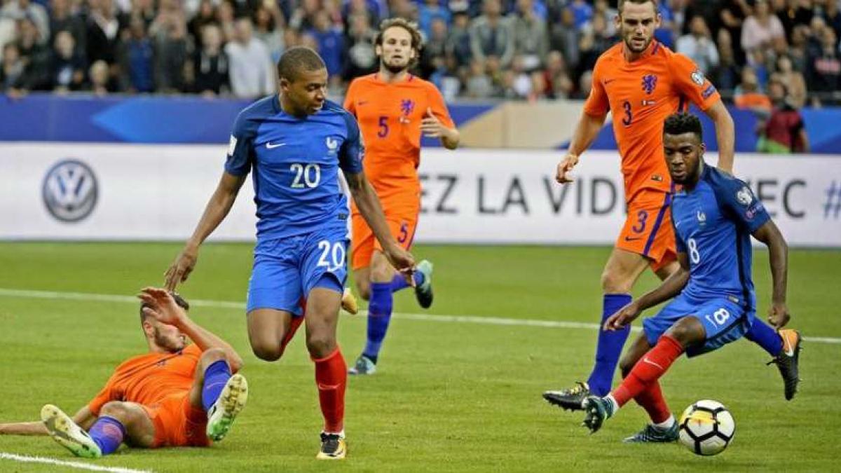 VIDEO. France-Pays-Bas: Les buts de Mbappé et Giroud qui offrent la