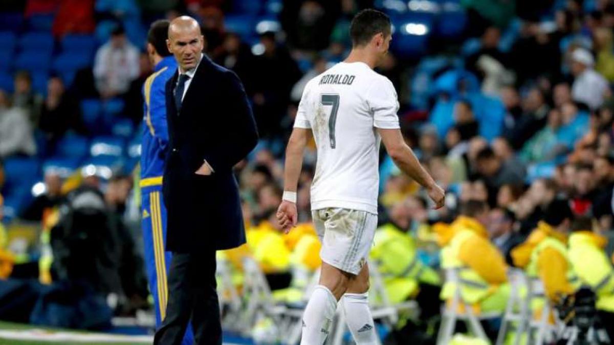 Real Madrid : Zidane répond à la polémique Cristiano ...