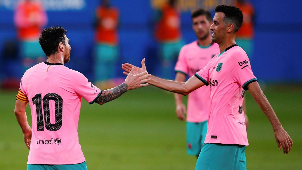 Sergio Busquets envoie un message à Lionel Messi