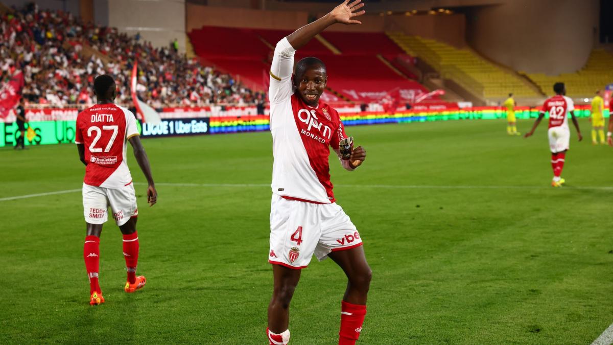 Monaco Mohamed Camara sur le départ