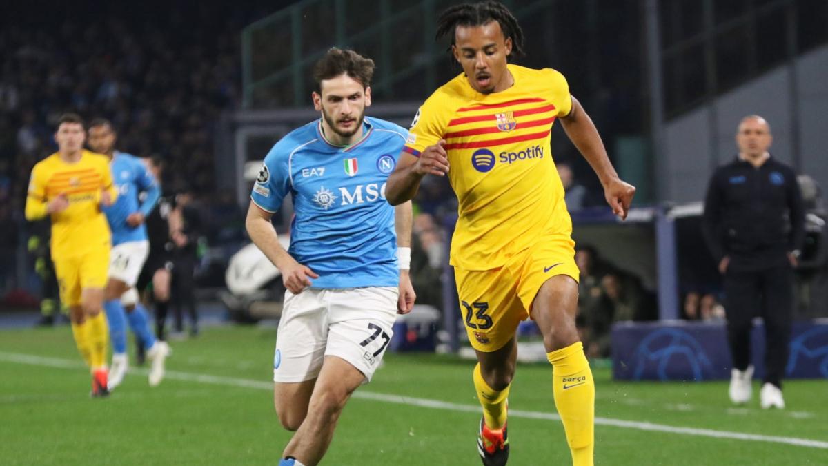 Sorpreso dal Napoli, il Barça ha concesso il pareggio in Italia