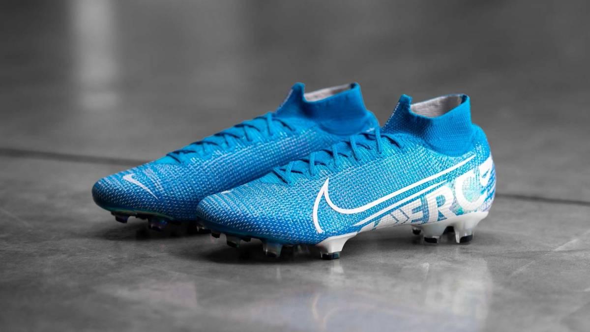 nike mercurial bleu