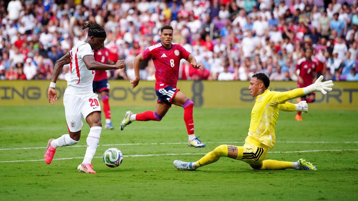 Amical, Angleterre : l’énorme loupé de Noni Madueke
