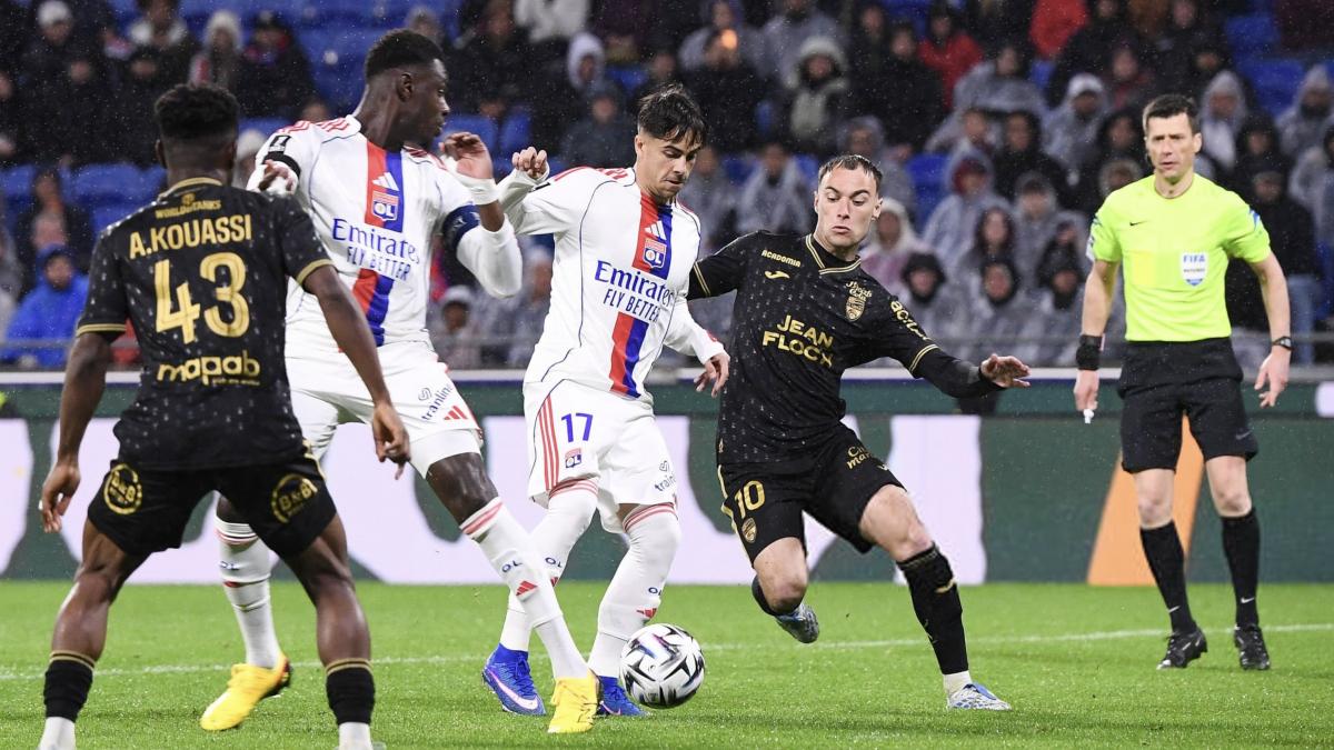 Ligue 1 : l’OL se rassure contre Lorient et remonte à la 5e place