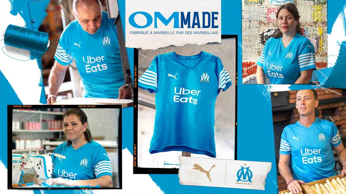 Le maillot "OM MADE" de l'OM et PUMA