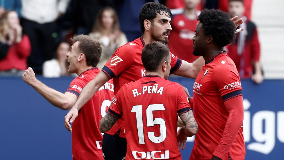 Liga : Osasuna revient de loin à Majorque