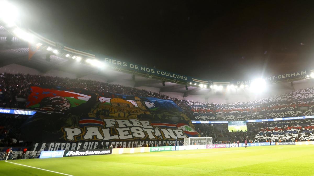 Le tifo pro-Palestine provoque une énorme polémique au PSG