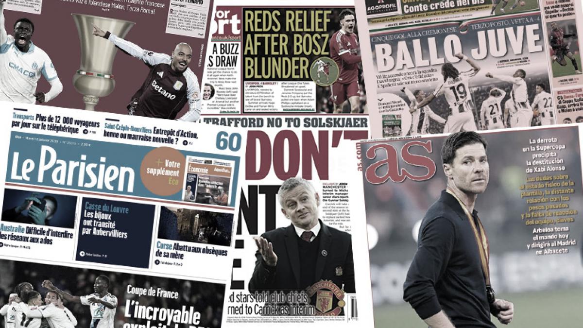 L’élimination surprise du PSG sidère la presse, le Real Madrid rêve d’un destin à la Zidane