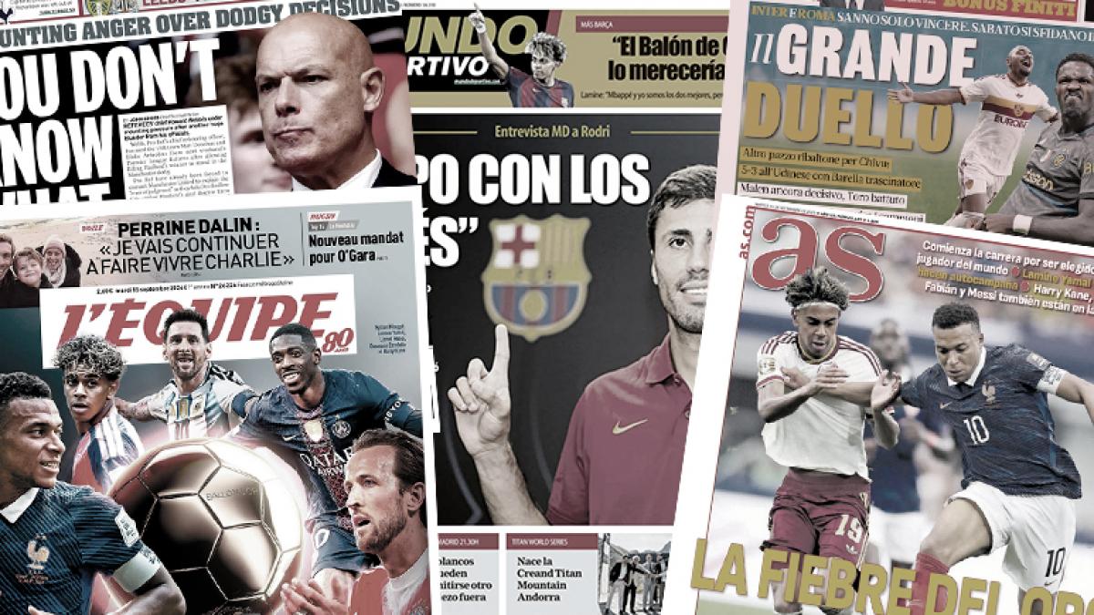 La presse européenne lance la course au Ballon d’Or, la période obscure de Désiré Doué