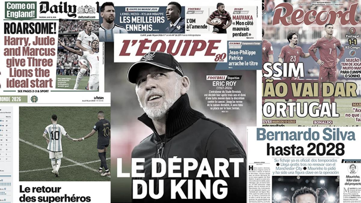 Jude Bellingham a choqué tout le monde, la presse pleure la disparition d’Eric Roy