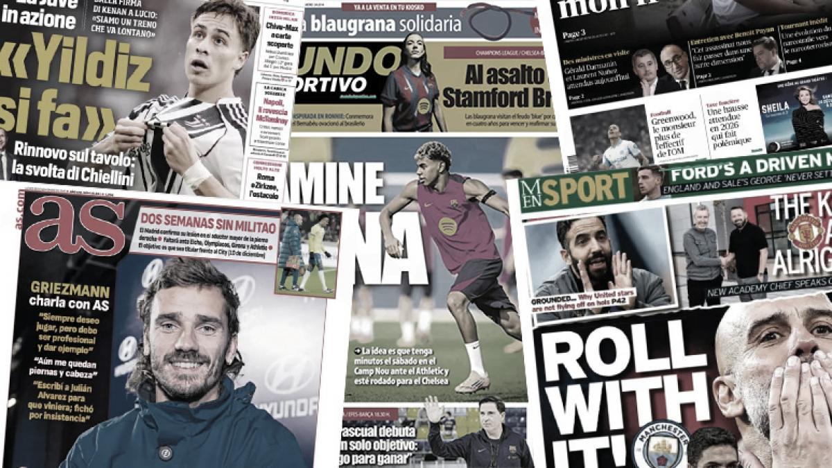 La presse mondiale salue le Ballon d’Or d’Achraf Hakimi, l’Angleterre s’affole pour la bataille entre Manchester City et Arsenal