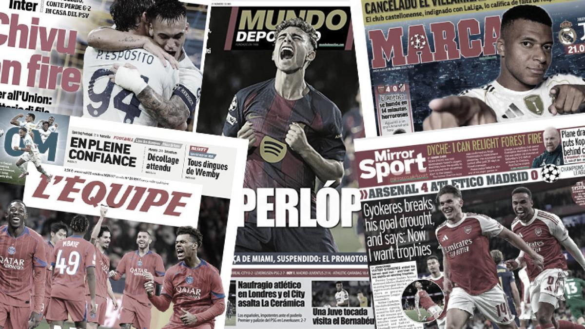 La presse choquée après la démonstration historique du PSG, le nouveau show Haaland fascine l’Europe
