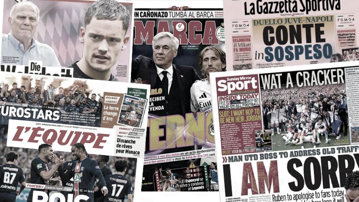 L’Espagne fait ses adieux à Carlo Ancelotti et Luka Modric, Manchester United prépare un grand ménage