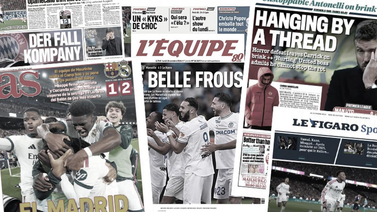 La presse européenne annonce un Ballon d’Or historique, la masterclass de Cucurella contre Lamine Yamal choque l’Espagne
