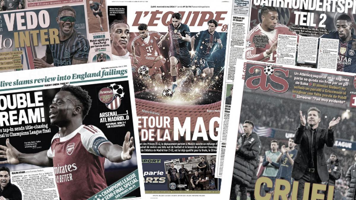 La presse trépigne d’impatience avant Bayern-PSG, Diego Simeone laisse planer le doute sur son avenir
