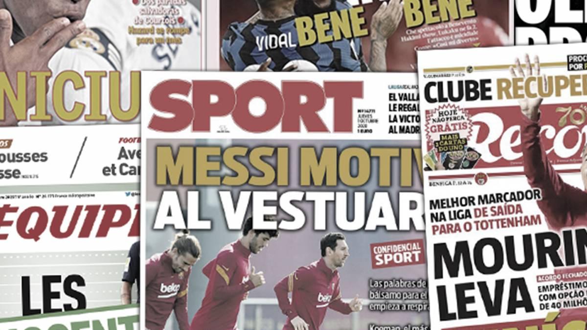 Photo of Les vestiaires du Barça touchés par le communiqué de presse de Lionel Messi, Tottenham a retrouvé son attaquant