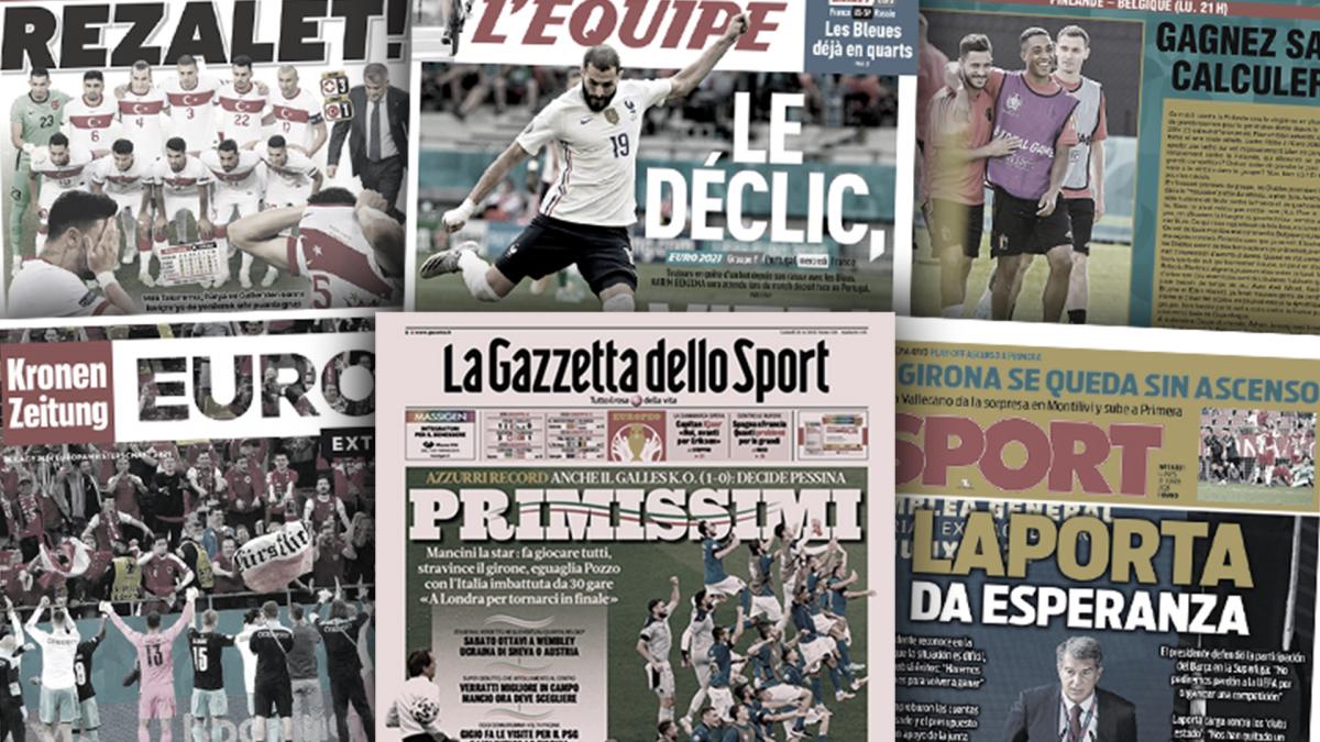 La stampa turca ha avuto un grande successo con la sua selezione, poiché l’Italia affascina tutta l’Europa