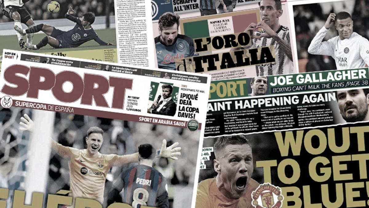 La prensa española enciende por el Superclásico, PSG da luz verde a Milan Skriniar