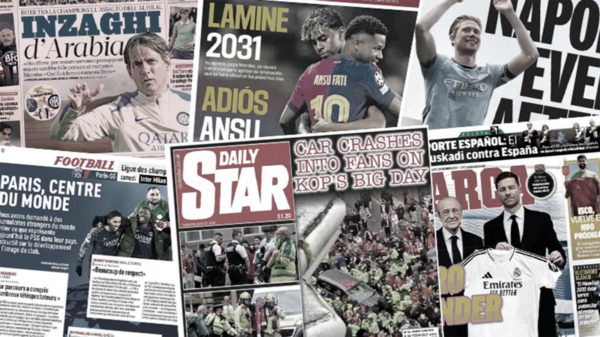 Le Barça s’enflamme pour la prolongation de Lamine Yamal, l’Angleterre choquée après le drame à Liverpool