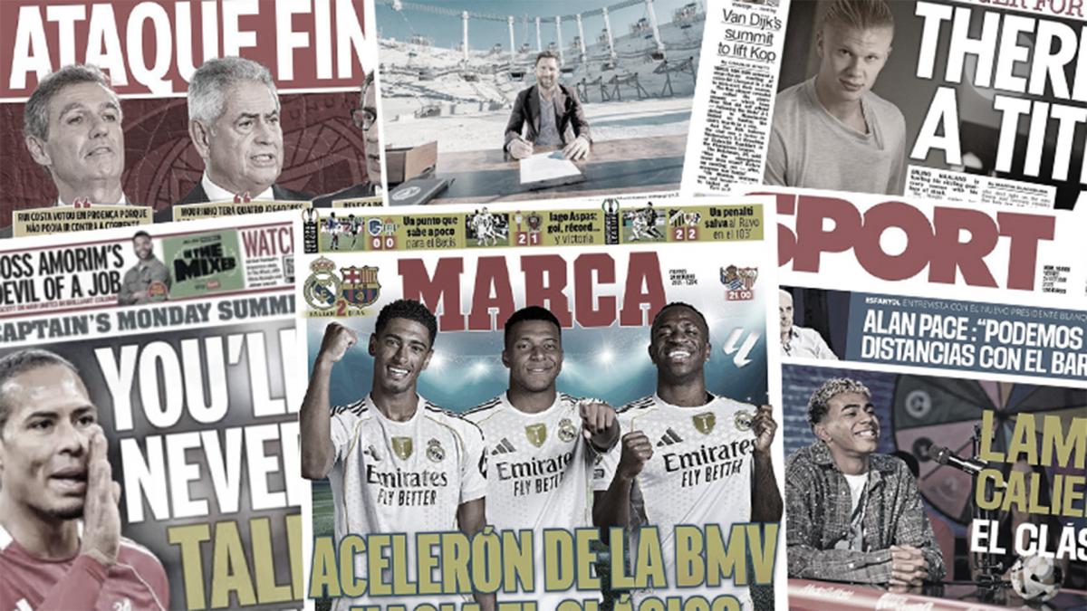 L’Espagne lance déjà le Clasico, Liverpool cible un crack à 86M€ pour cet hiver 