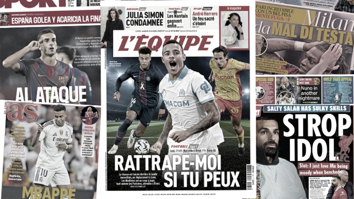 Kylian Mbappé a un plan pour détruire le Barça, Antonio Conte est sous pression avec le Napoli