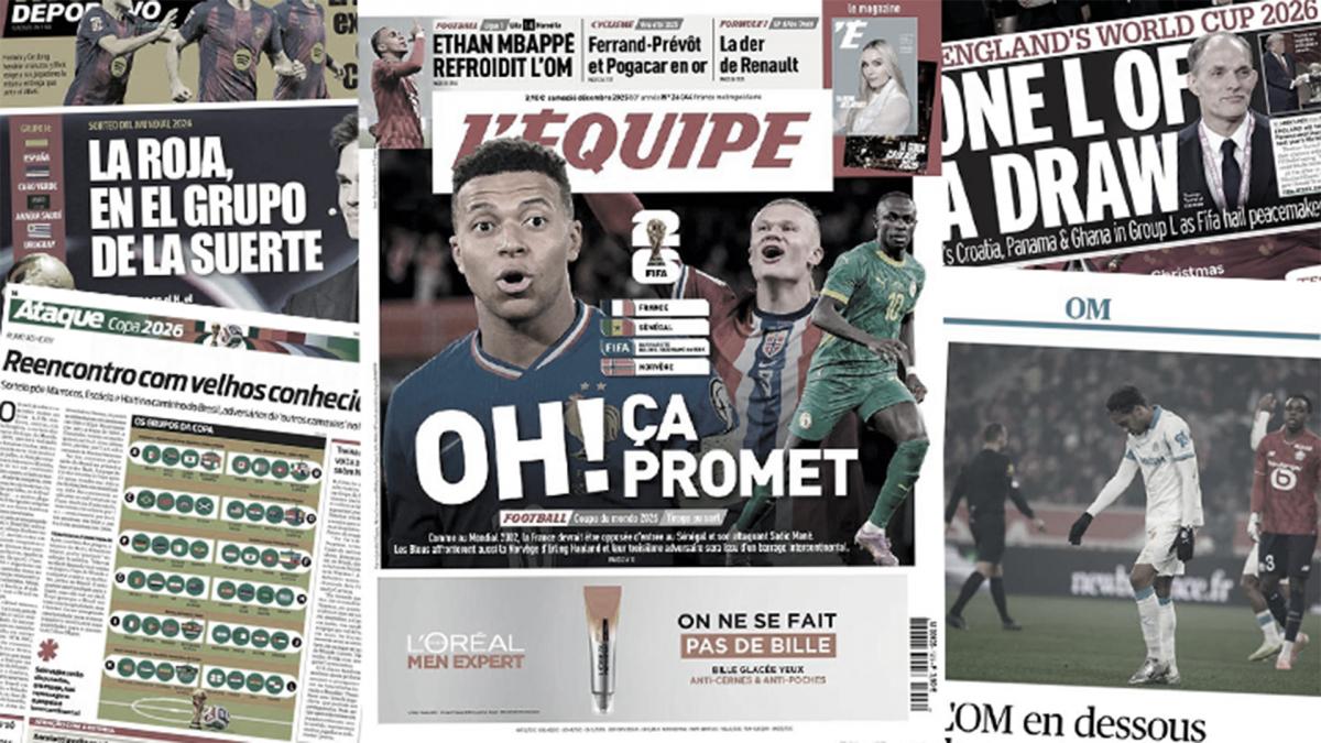 Le tirage au sort de la Coupe du monde fait scandale, la presse s’inquiète pour l’OM 