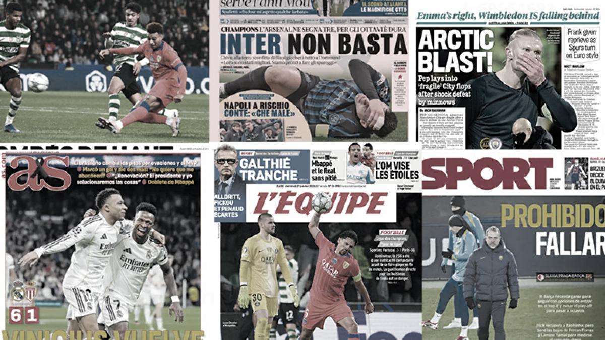 Les dessous de la défaite parisienne face au Sporting Portugal, Vinicius répond au public du Santiago Bernabéu