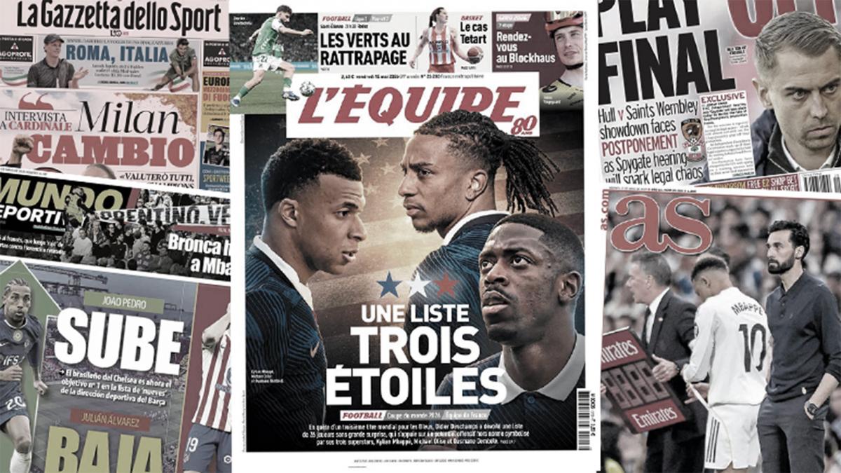 La presse impressionnée par la liste de Deschamps, le Barça offre une recrue sur un plateau au PSG