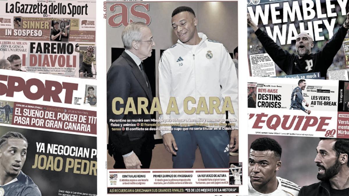 Florentino Pérez steps up for Kylian Mbappé, Spain trembles for Lamine Yamal
