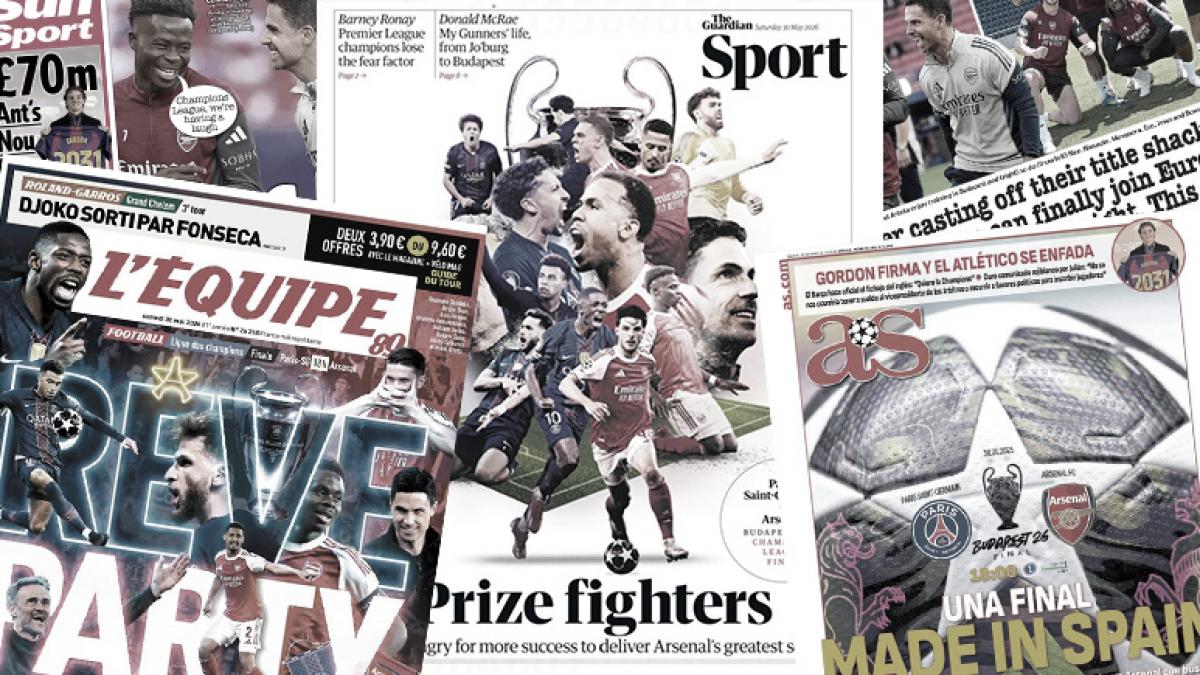 La presse mondiale s’affole avant la finale de Ligue des Champions, la plus grosse arme d’Arsenal qui fait peur au PSG