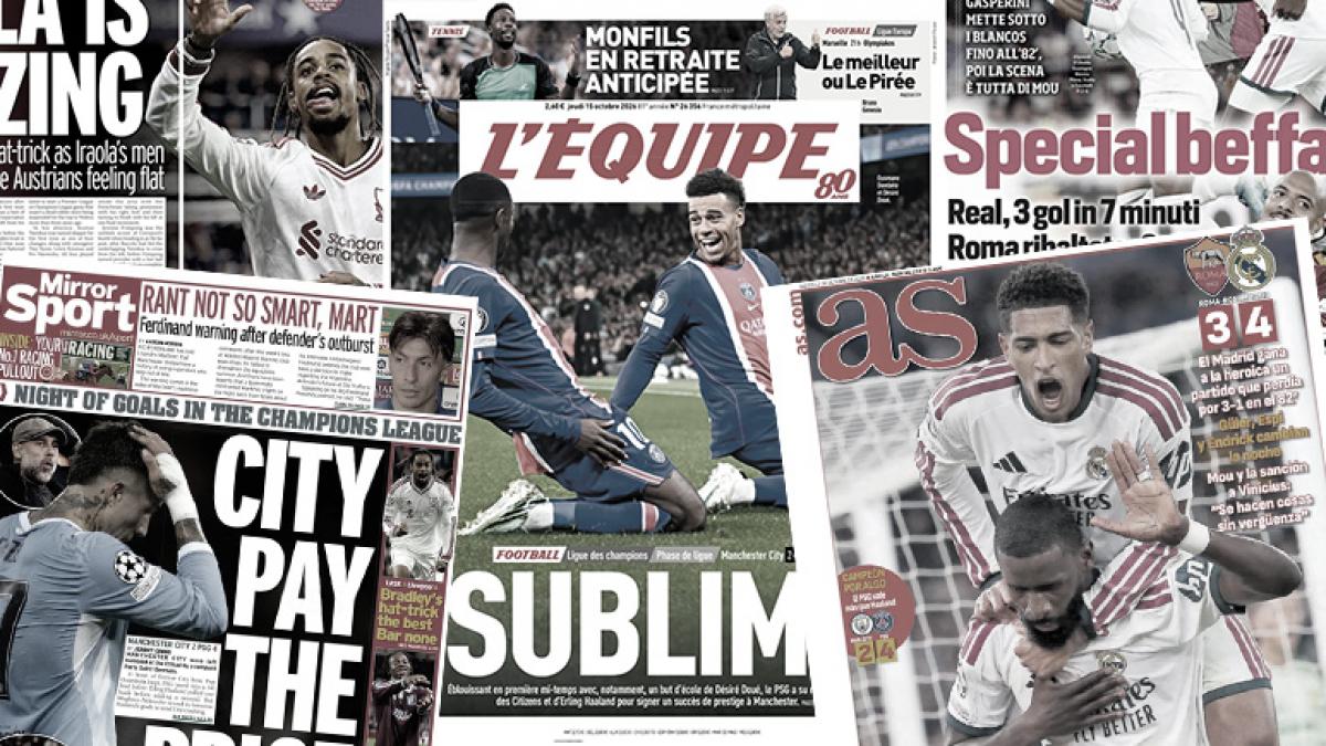 Live Mercato - La presse mondiale à genoux devant le PSG, l’Angleterre ...