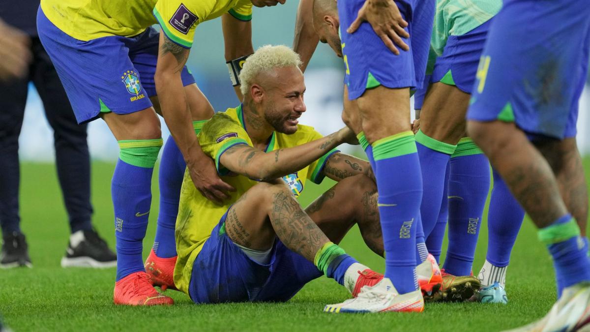 Neymar «destrozado» tras eliminación de la Selección