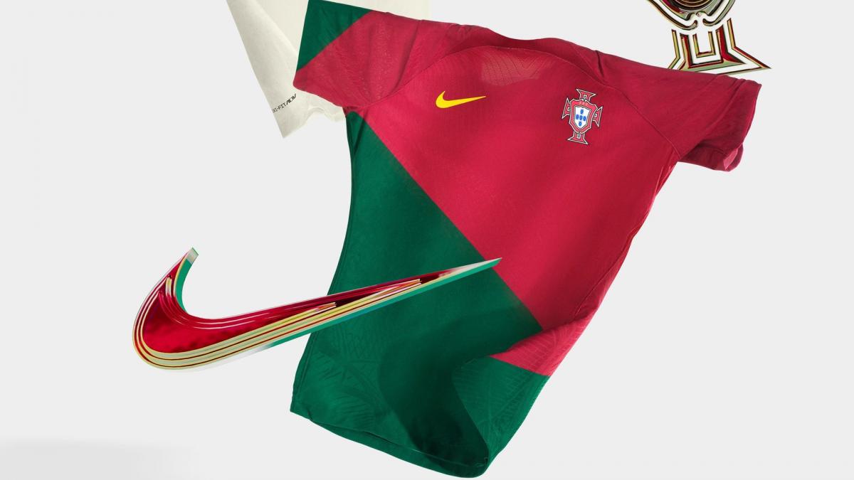 Le maillot domicile du Portugal pour le Mondial 2022