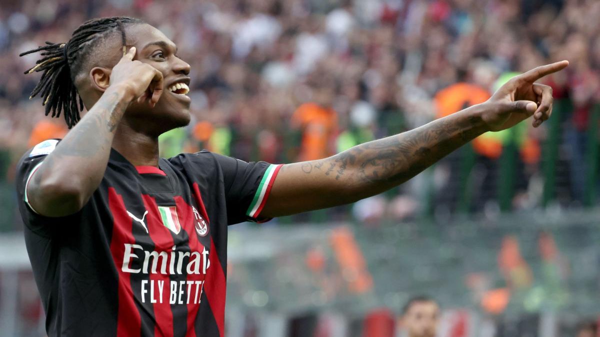 maillot milan ac leao