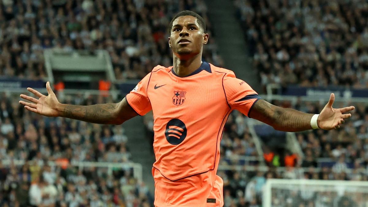Marcus Rashford a sérieusement inquiété le FC Barcelone