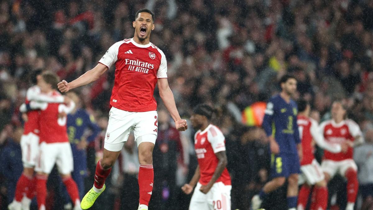 Ligue des Champions : l’immense joie d’Arsenal après sa qualification pour la finale
