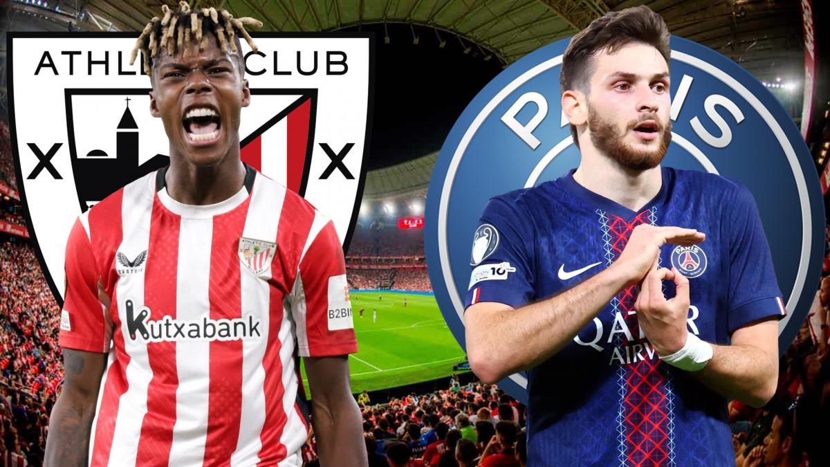 Athletic Bilbao-PSG : les compos officielles