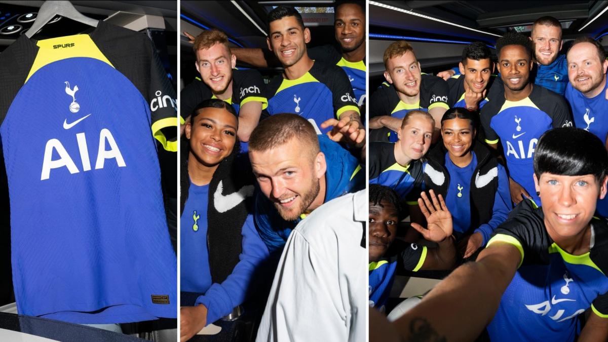 Le nouveau maillot extérieur de Tottenham par Nike