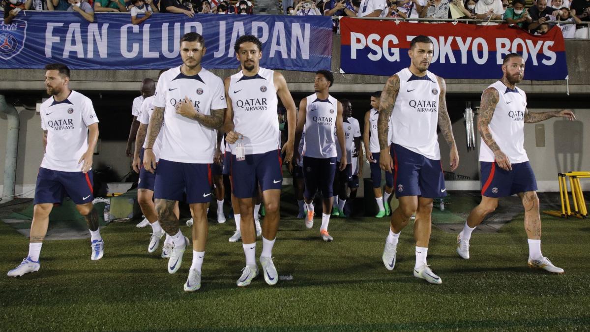 PSG  la tournée au Japon écourtée