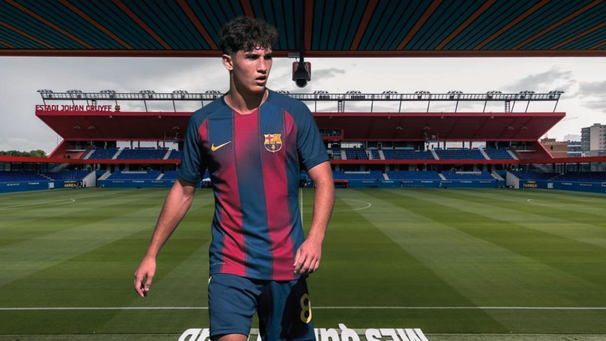 Le FC Barcelone a déjà l’eau à la bouche avec Gorka Buil, son nouveau prodige de 15 ans 