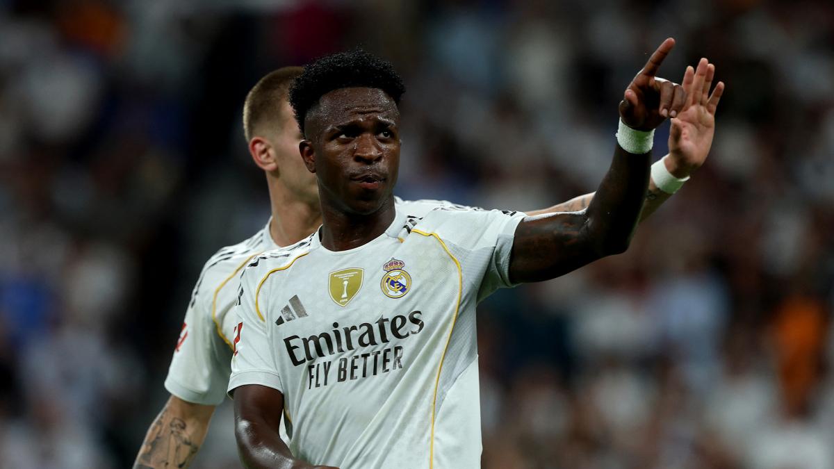 Le Real Madrid attend une offre de 250 M€ pour Vinicius Jr