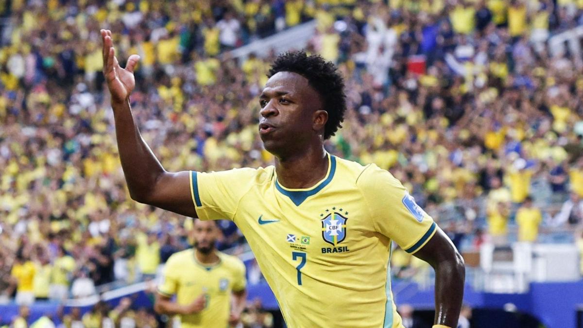 Brésil : le Real Madrid face à un gros dilemme pour Vinicius Junior